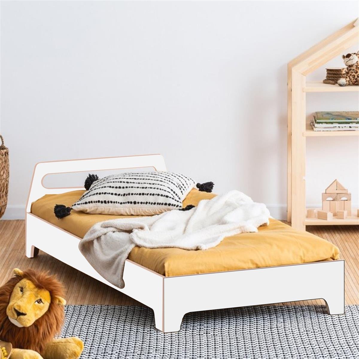 Twin Montessori Karyola  -  MarkaawmMontessori Yatak Mdf Twin