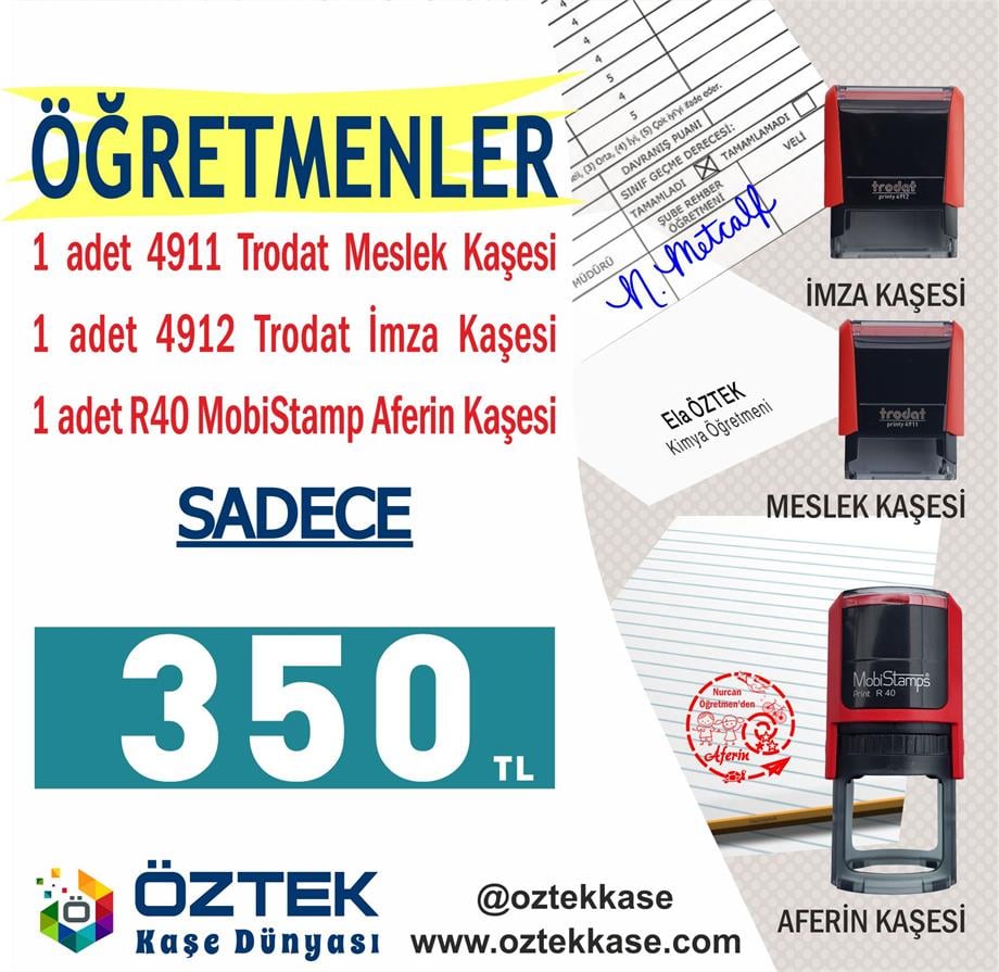 Öğretmen Paketi 4912-4911-9511