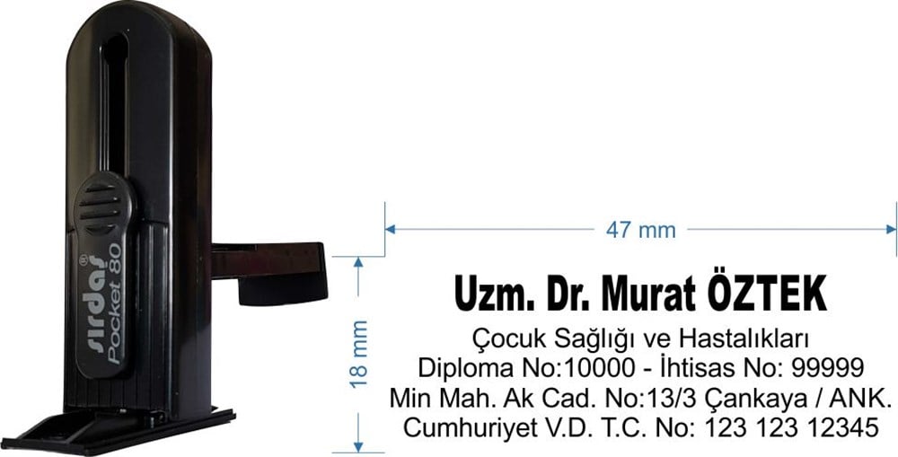 Sırdaş 80 İdeal Cep Tipi Kaşe