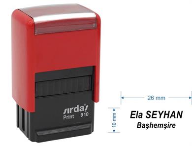 Sırdaş 910 Kişiye Özel İsim, Makam Ve Ünvan Kaşesi
