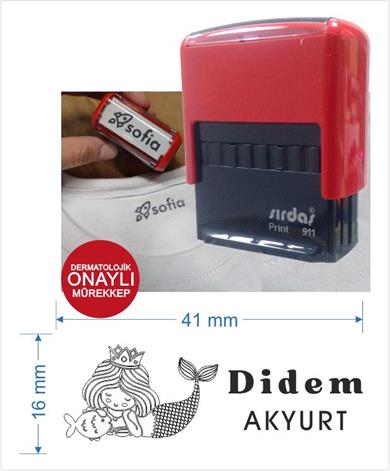 Sırdaş 911 Kişiye Özel Tekstil Kaşesi