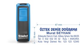 Trodat 9512 Kişiye Özel  Firma ve Şirket Kaşesi