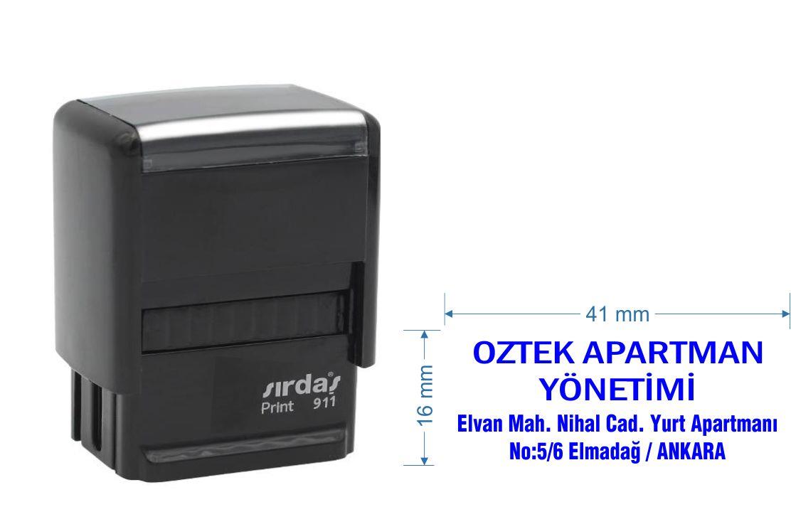 Sırdaş 911 Kişiye Özel İsim, Makam Ve Ünvan Kaşesi