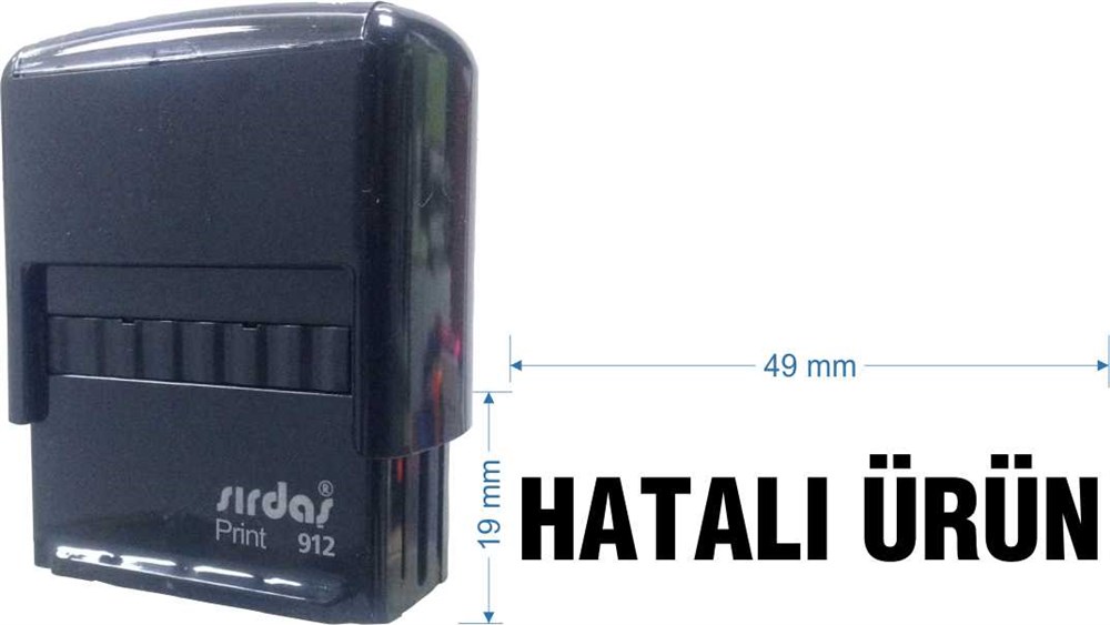 Sırdaş 912 Kaşe 'Hatalı Ürün' Yazısı İle