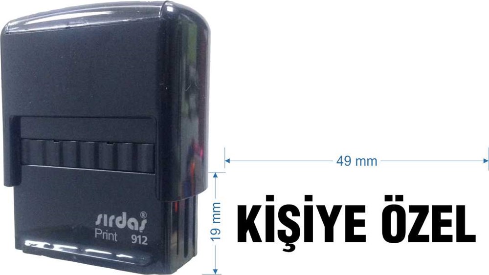 Sırdaş 912 Kaşe 'Kişiye Özel' Yazısı İle