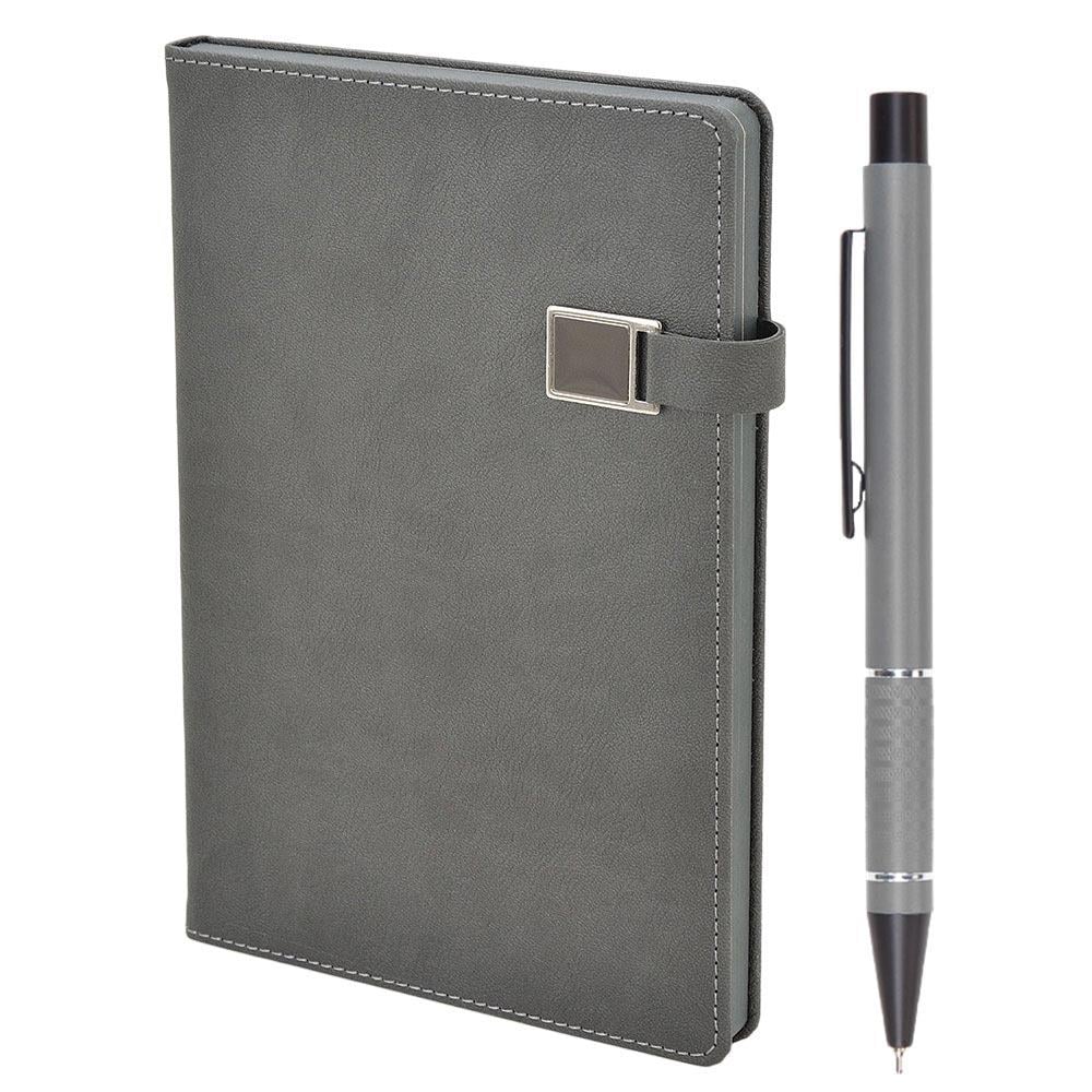 TARİHSİZ DEFTER + TÜKENMEZ KALEM SETİ 9420 Siyah