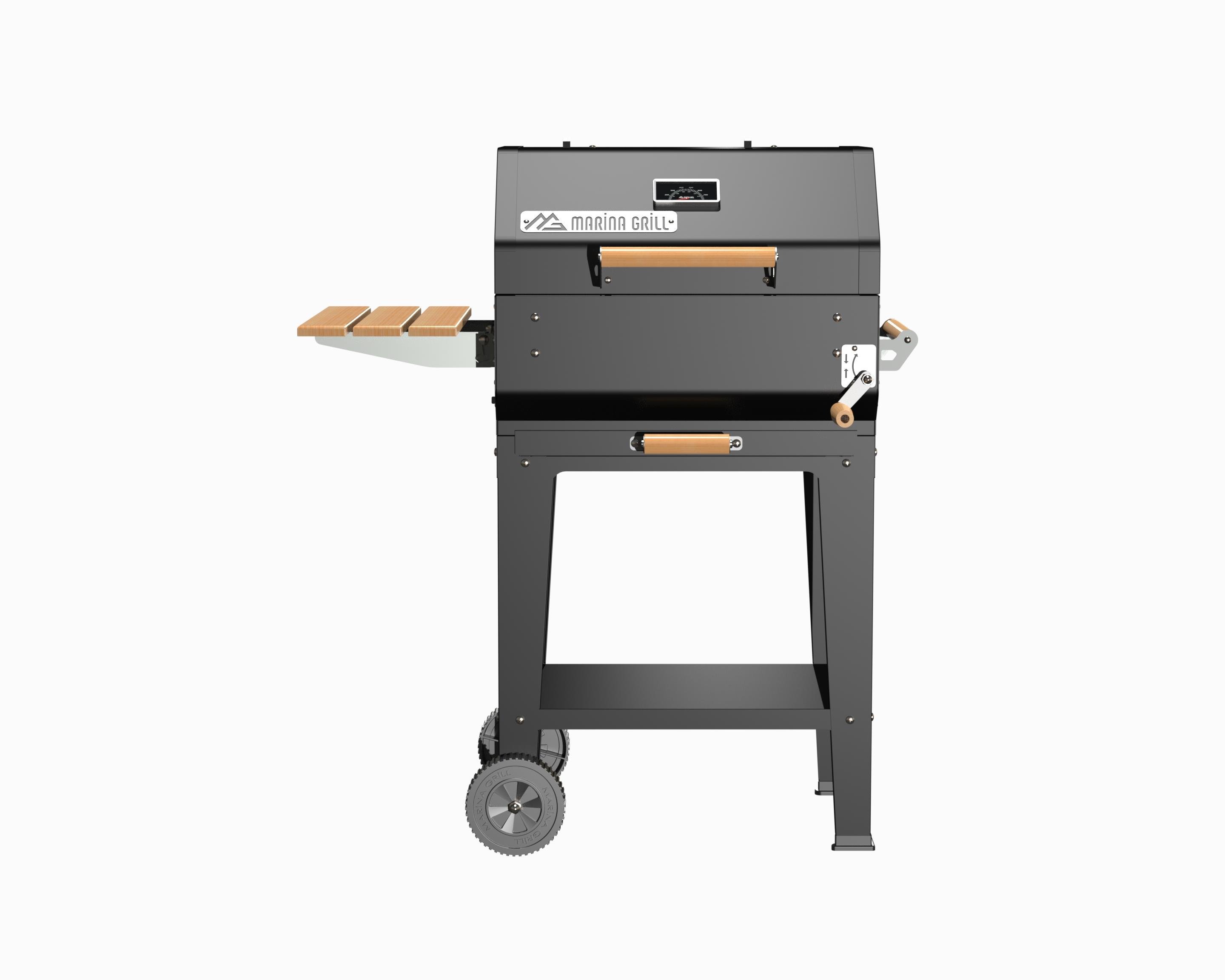 MARINA GRILL BBQ MG 5040 BARBEKÜ KÖMÜRLÜ MANGAL+KILIF