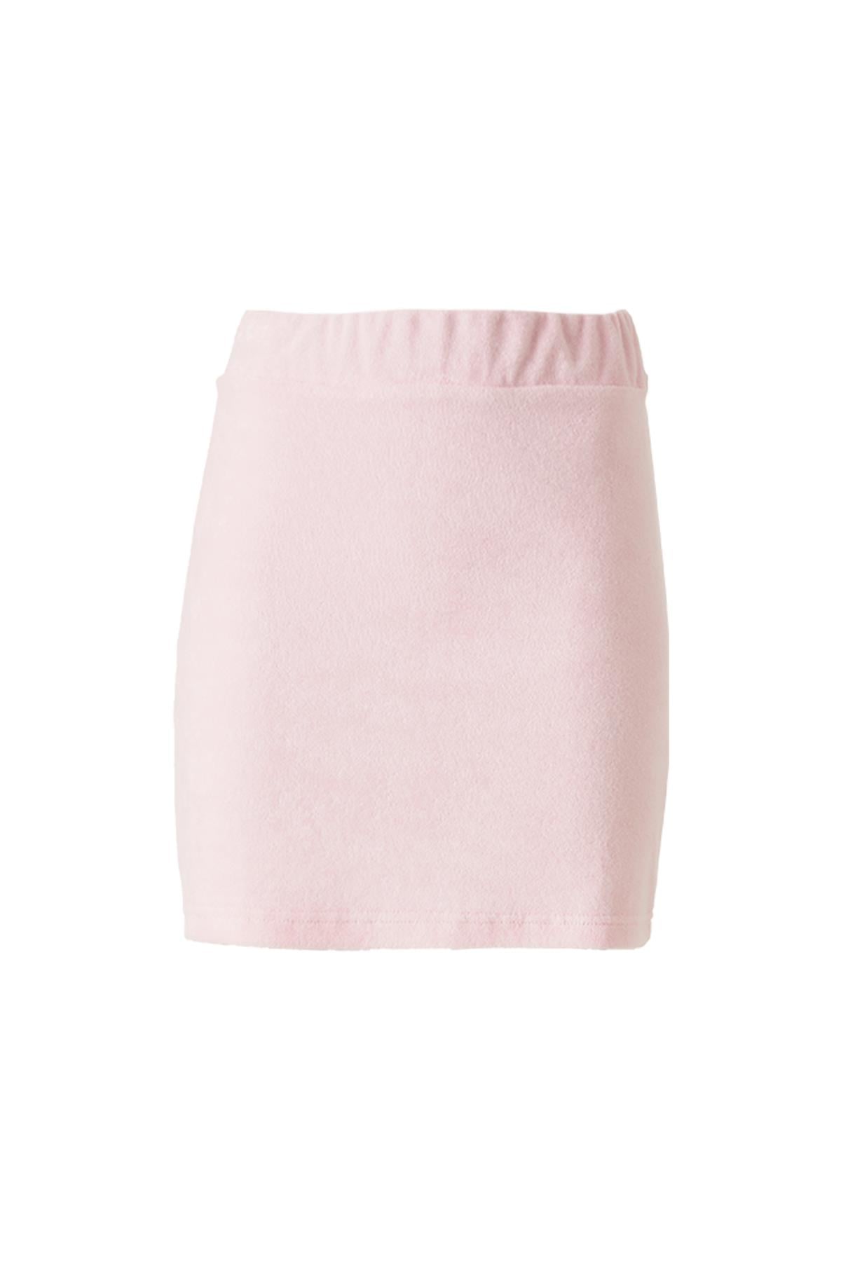 Havlu Kumaş Etek Pembe
