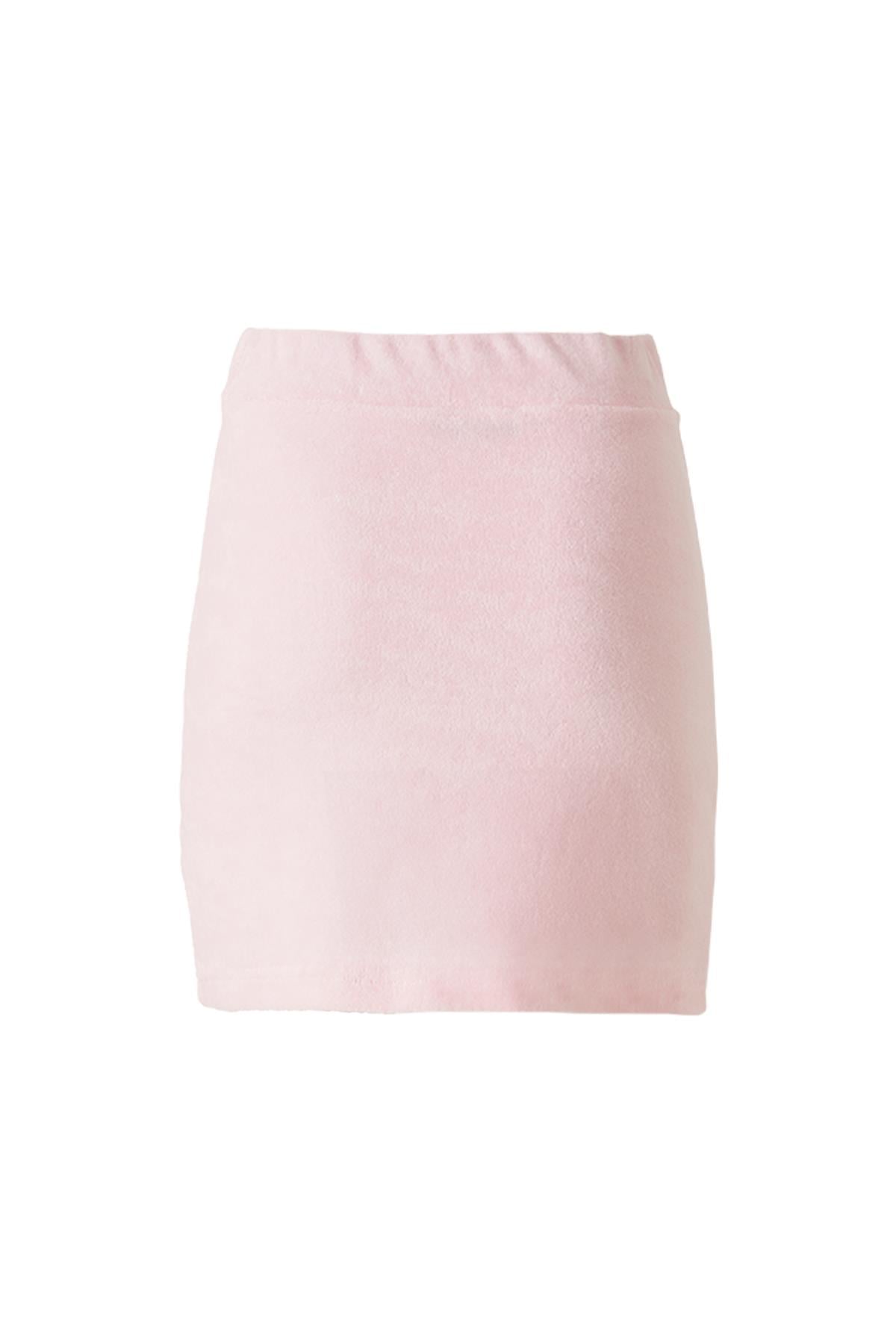 Havlu Kumaş Etek Pembe 2