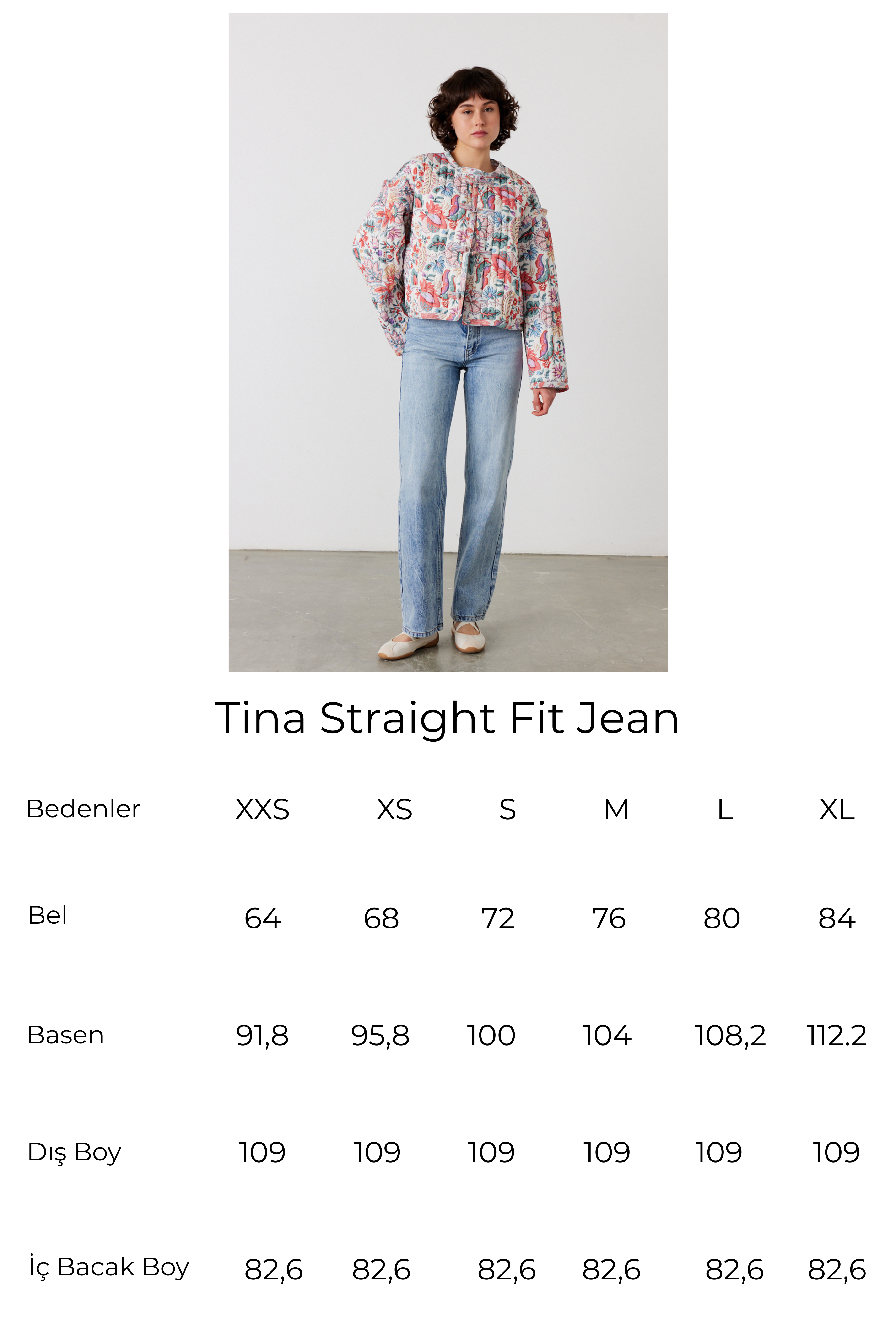 Tina Straight Fit Jean Mavi 6
