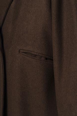 Acı Kahve Mevsimlik Kısa Kaşe Kaban ACI KAHVE