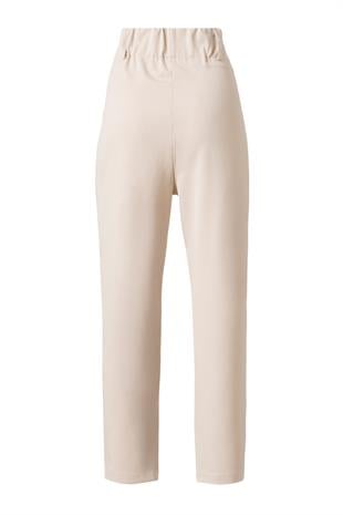 Bej Yüksek Bel Carrot Pantolon BEJ