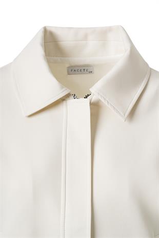 Ekru Vatkalı Kısa Bomber Ceket EKRU