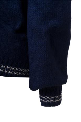 Fular Detaylı Kolej Kazak Lacivert