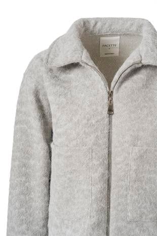 Gri Buklet Cep Detay Ceket GRİ