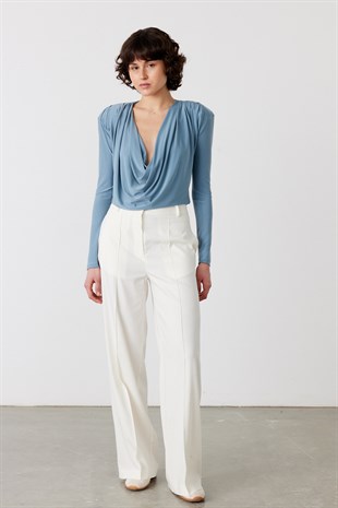 Limited Edition Pensli Pantolon Ekru