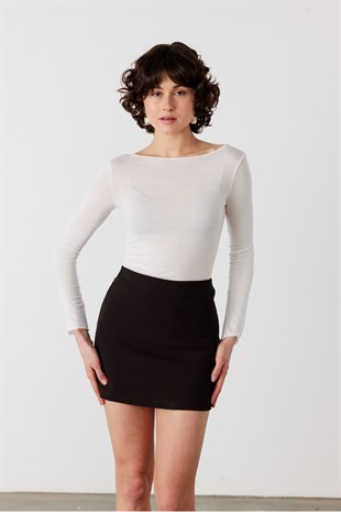 Nina Mini Etek Siyah