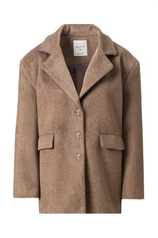 Nora Kaşe Blazer Kahverengi