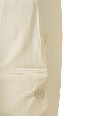 Oversize Poplin Gömlek Sarı