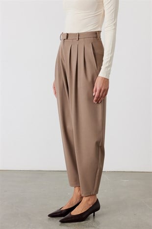 Sculpt Balon Pensli Pantolon Bej