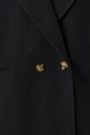 Siyah Mevsimlik Kısa Kaşe Kaban SİYAH