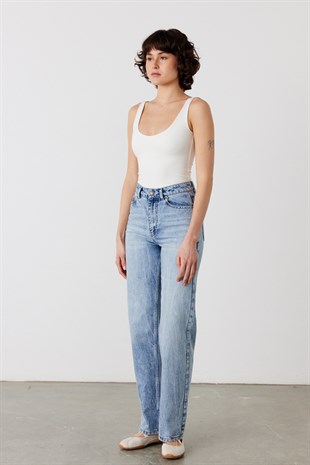 Tina Straight Fit Jean Mavi