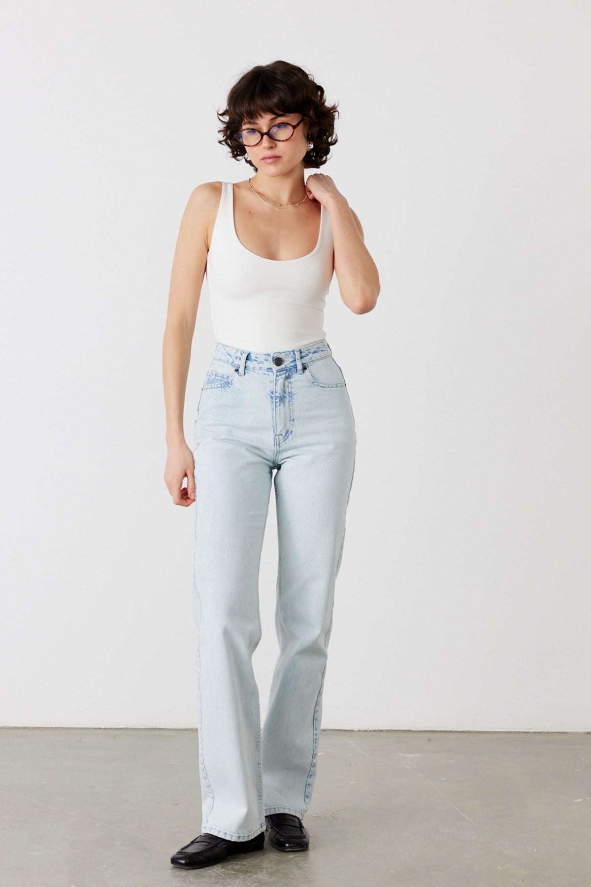 Tina Straight Fit Jean Mavi 2