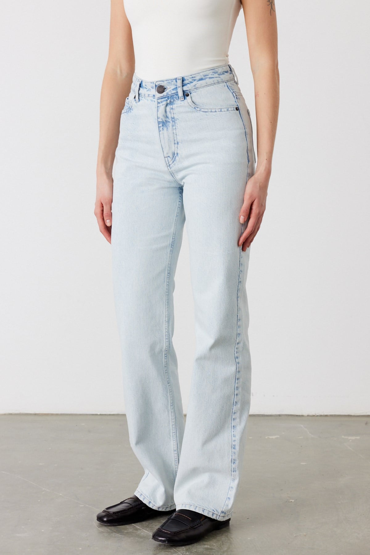 Tina Straight Fit Jean Mavi 4