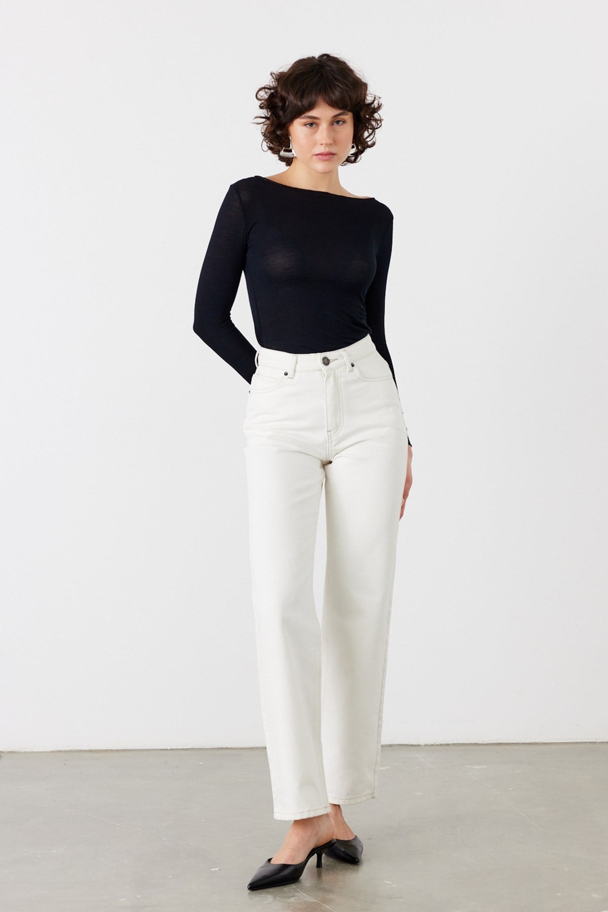 Tina Straight Fit Jean Mavi