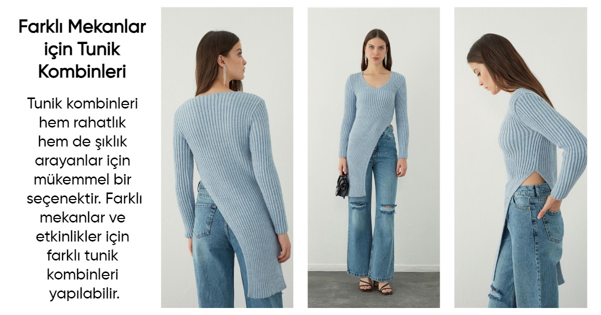 tunik kombinleri, sherin, tunik, tunik modeli