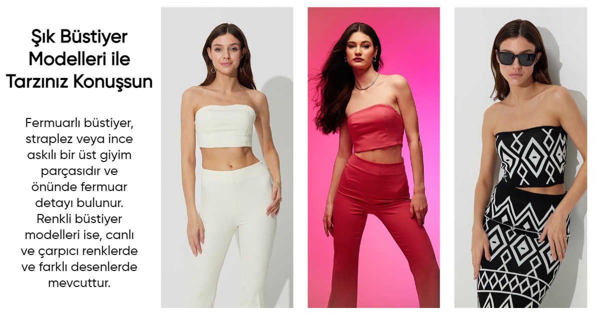 büstiyer, büstiyer modelleri, crop büstiyer, sherin