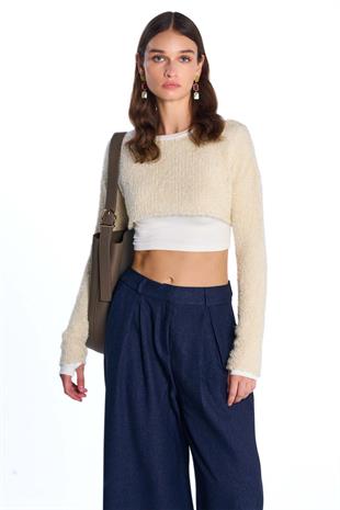 Bej Crop Kazak