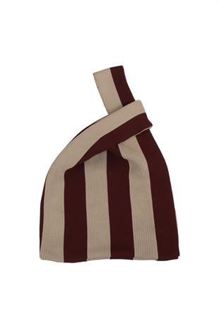 Bordo Triko El Çantası