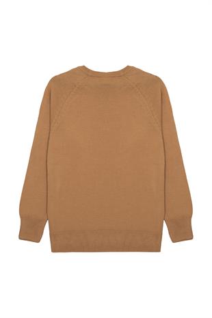 Camel Bisiklet Yaka Kazak