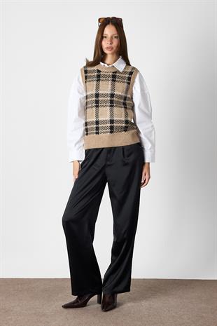 Camel EKOSELİ BİSİKLET YAKA YELEK