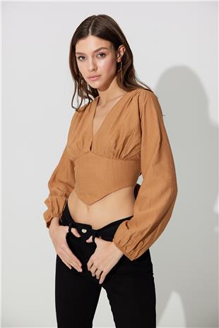 Camel Back Detailed Bustier SS23CT4726CA