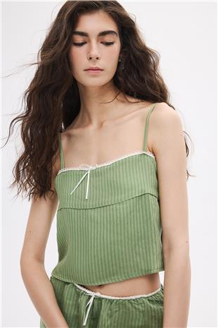 Fiyonklu Dokulu Bluz