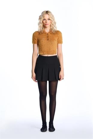 HARDAL POLO YAKA KISA KOLLU KAZAK