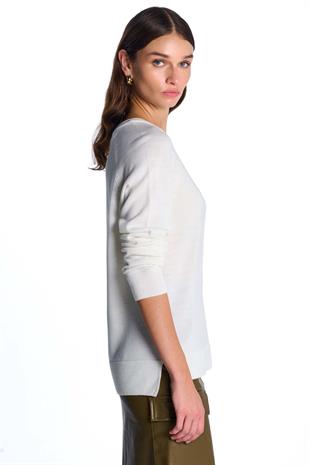 Kemik Bisiklet Yaka Kazak