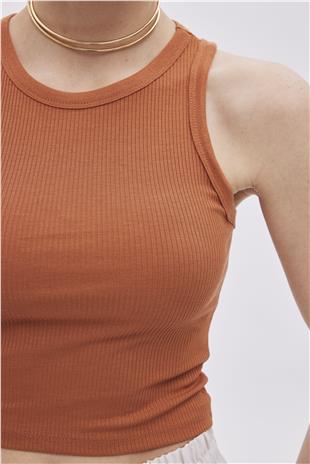 Brick Ribbed Singlet