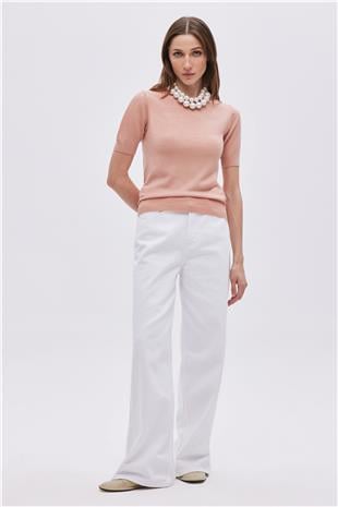 Powder Short Sleeve Sweater