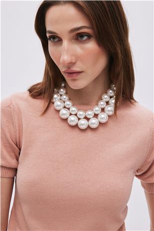 Powder Short Sleeve Sweater