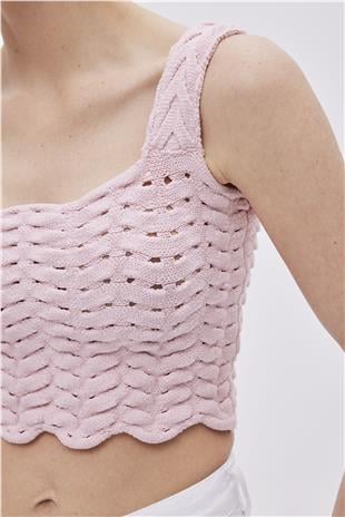 Powder Knitwear Crop Top