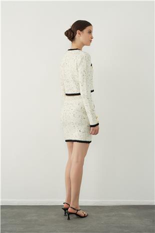 Chanel mini knitted skirt