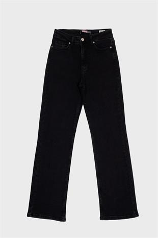 Siyah Relaxed Slim Jean