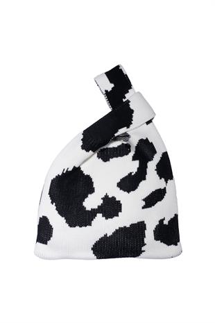 Siyah Triko El Çantası