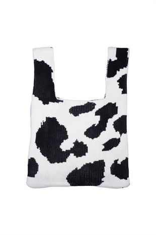 Siyah Triko El Çantası