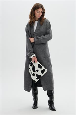 Siyah Triko El Çantası