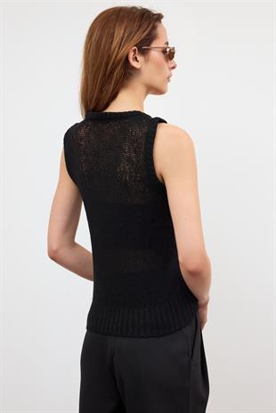 Siyah Triko Süveter