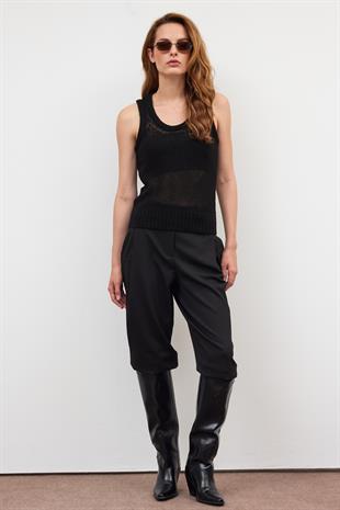 Siyah Triko Süveter